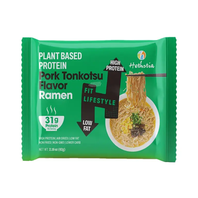 High protein instant ramen