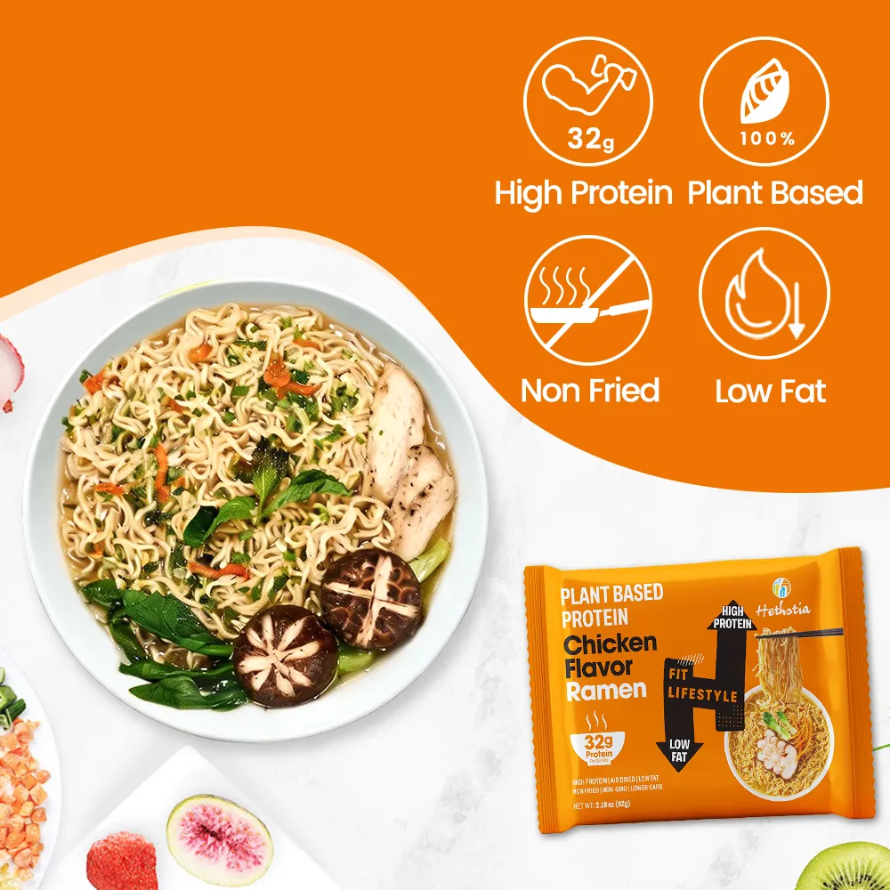 high protein chicken noodles