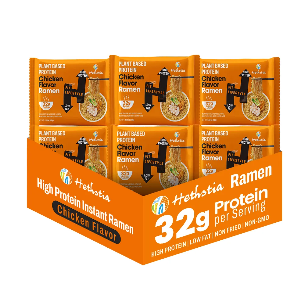 high protein chicken flavor noodles, Instant noodle In Bag 62g