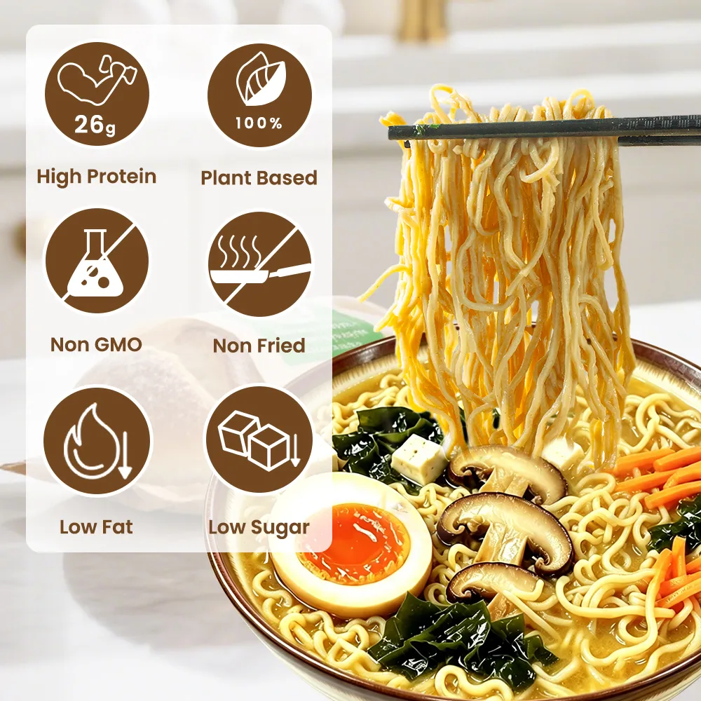 Miso Flavor Vegan Healthy Ramen