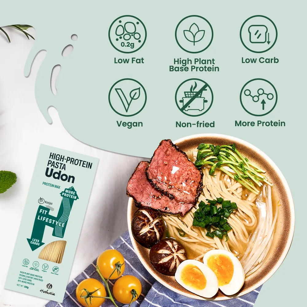 High-protein Pasta Udon Noodles