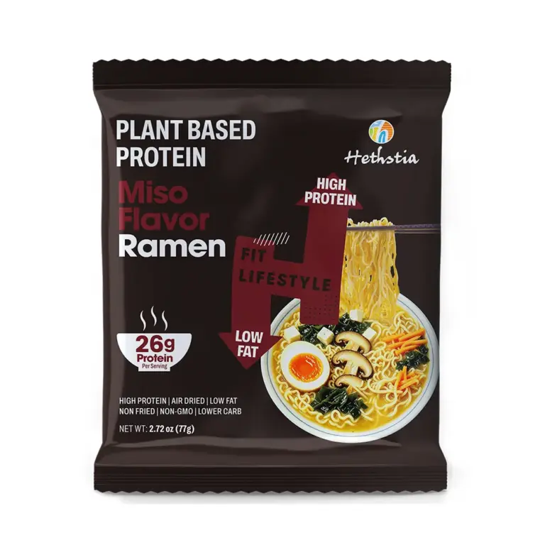 Vegan Miso Ramen | Plant-Based Protein Miso Flavor Ramen