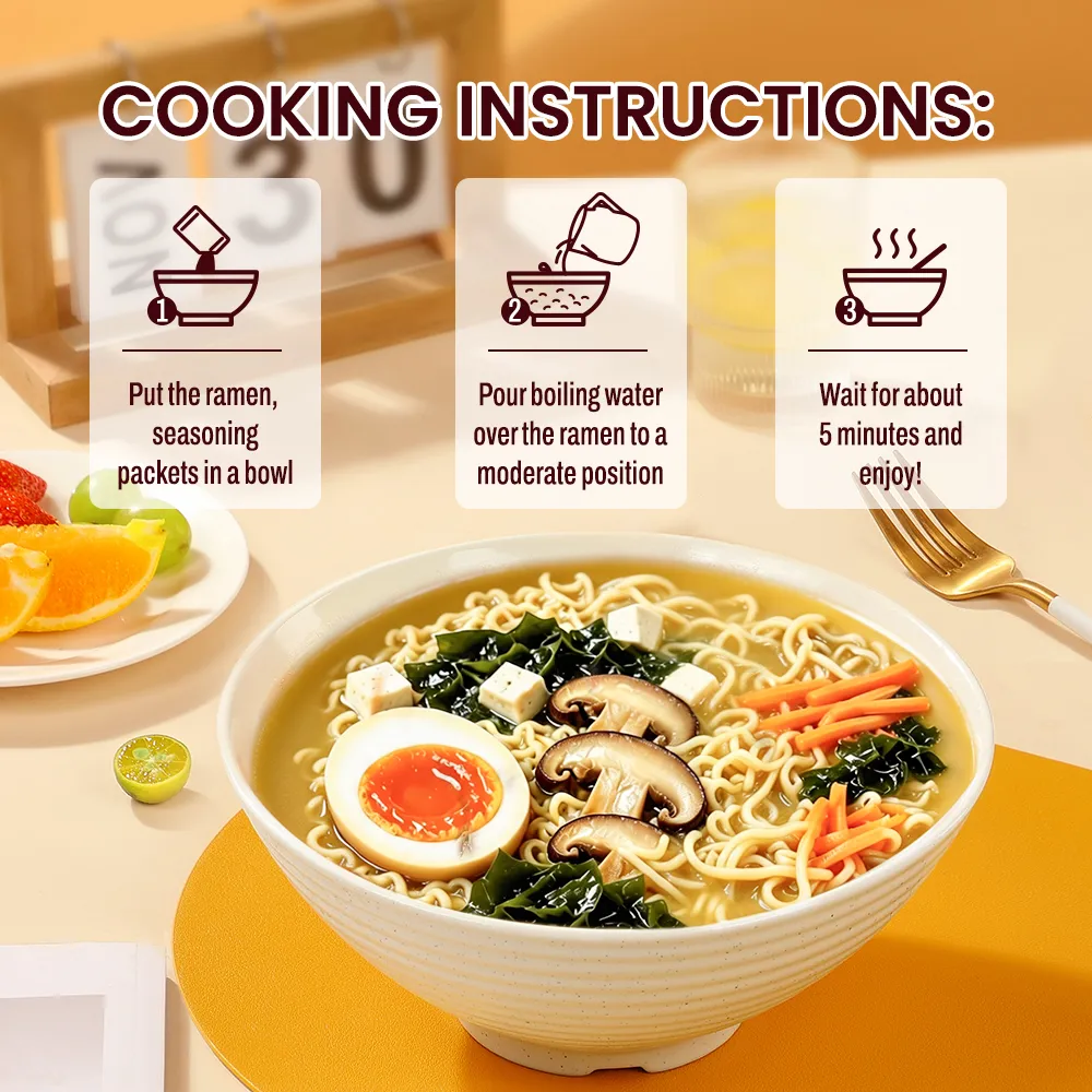 Vegan Miso Ramen | Plant-Based Protein Miso Flavor Ramen