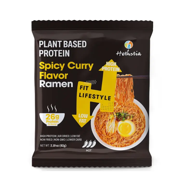 Vegan Spicy Curry Ramen | 26g Plant-Based Protein