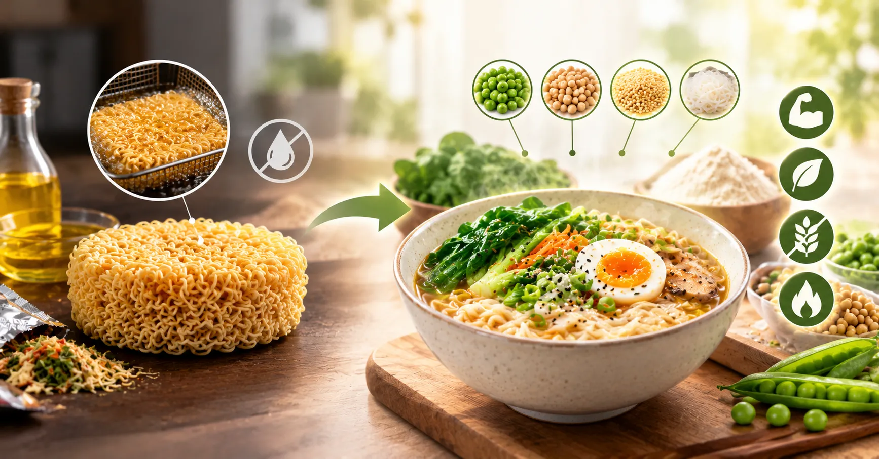 Healthy Instant Noodle Soup