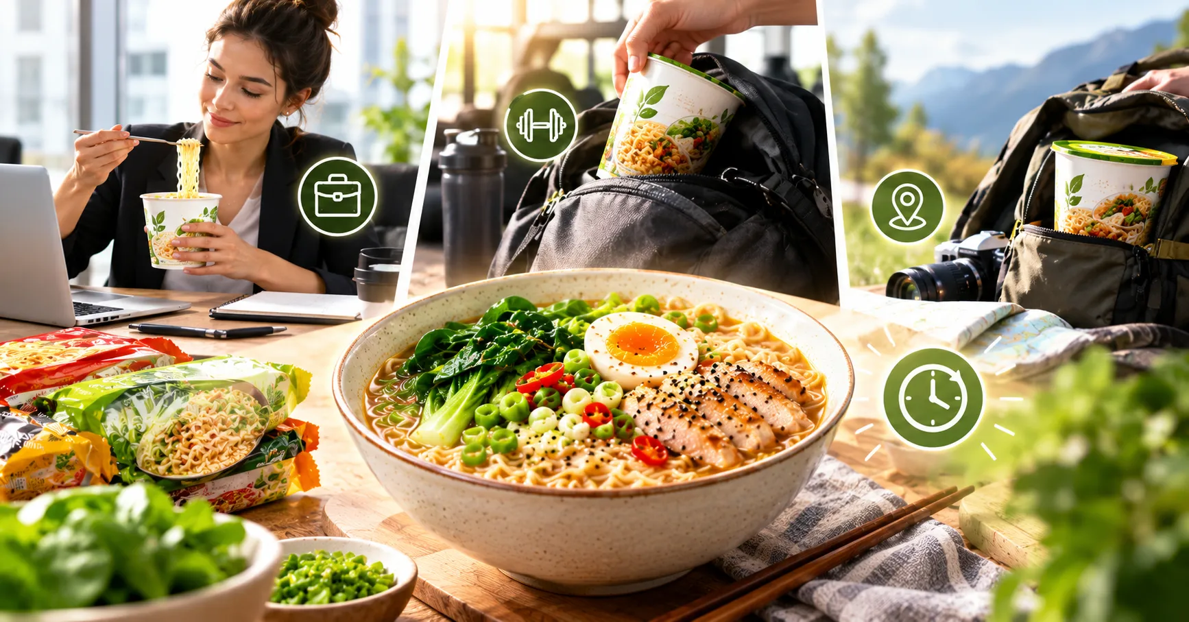 Healthy Instant Noodle Soup