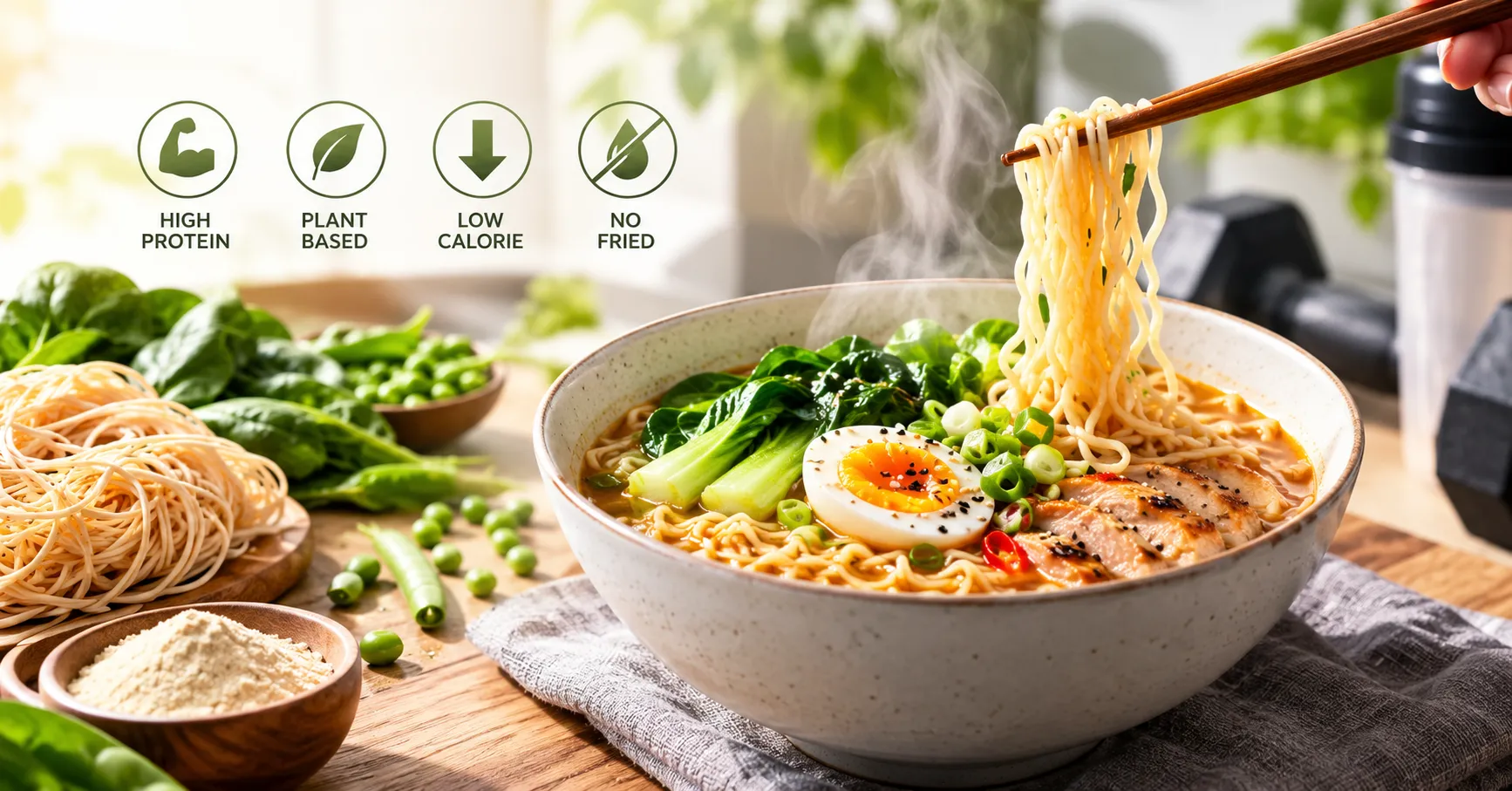 Healthy Instant Noodle Soup