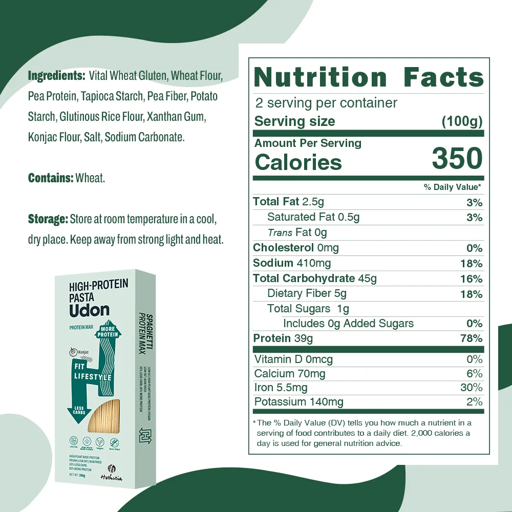 High-protein Pasta Udon Noodles
