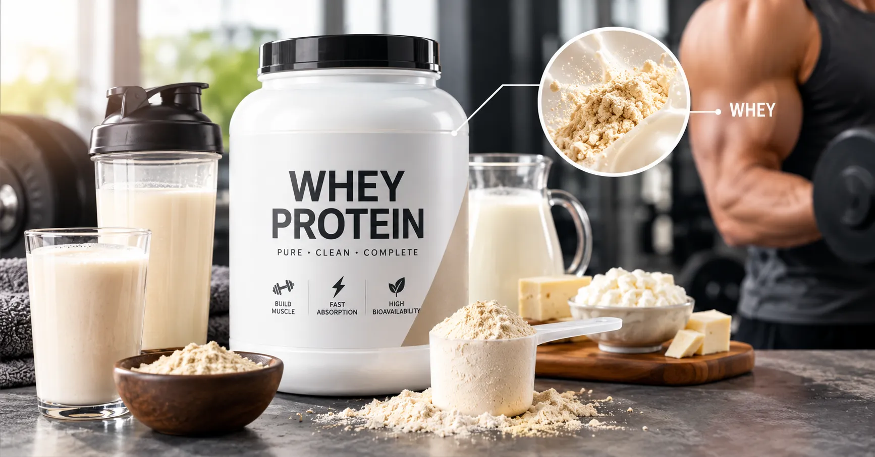 Pea Protein vs Soy Protein vs Whey Protein