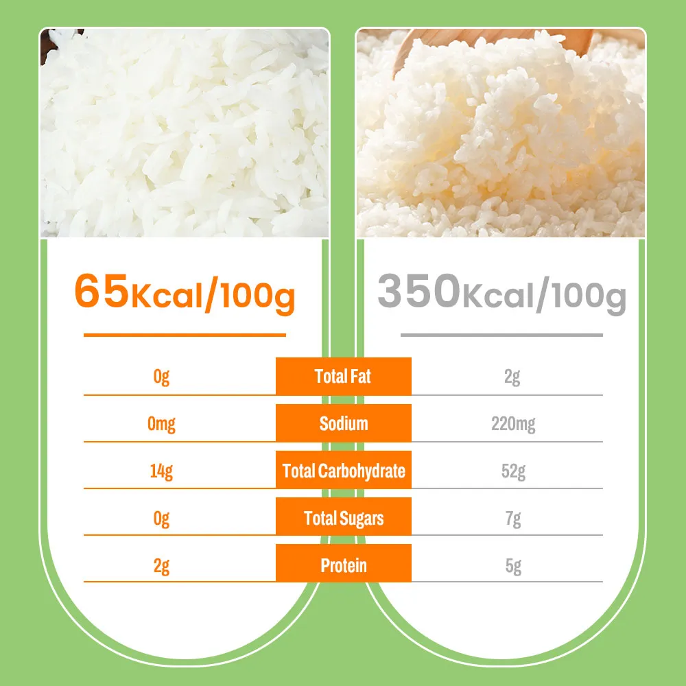 Konjac Rice Wholesale | Dried Konjac Rice 240g